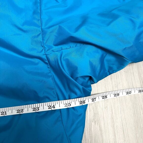 Columbia Coat Women’s Large Reversible Blue and Purple Nylon Zip Up Vintage - Picture 8 of 9